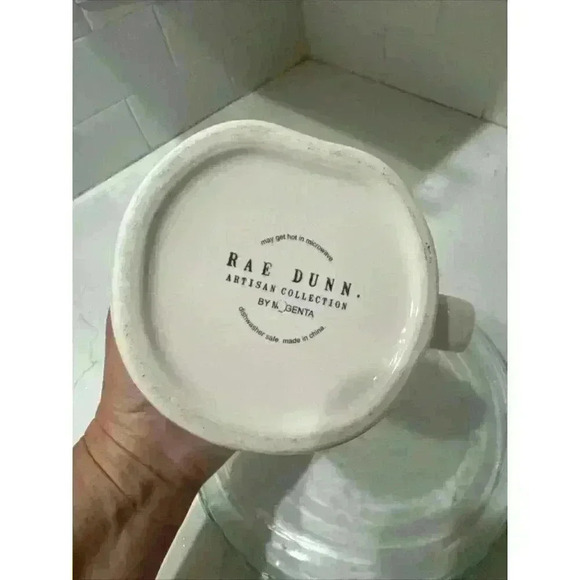 Rae Dunn Artisan Collection By Magenta Mug "NAMASTE" Coffee Tea Hot Coco Mug Cup - Picture 9 of 10